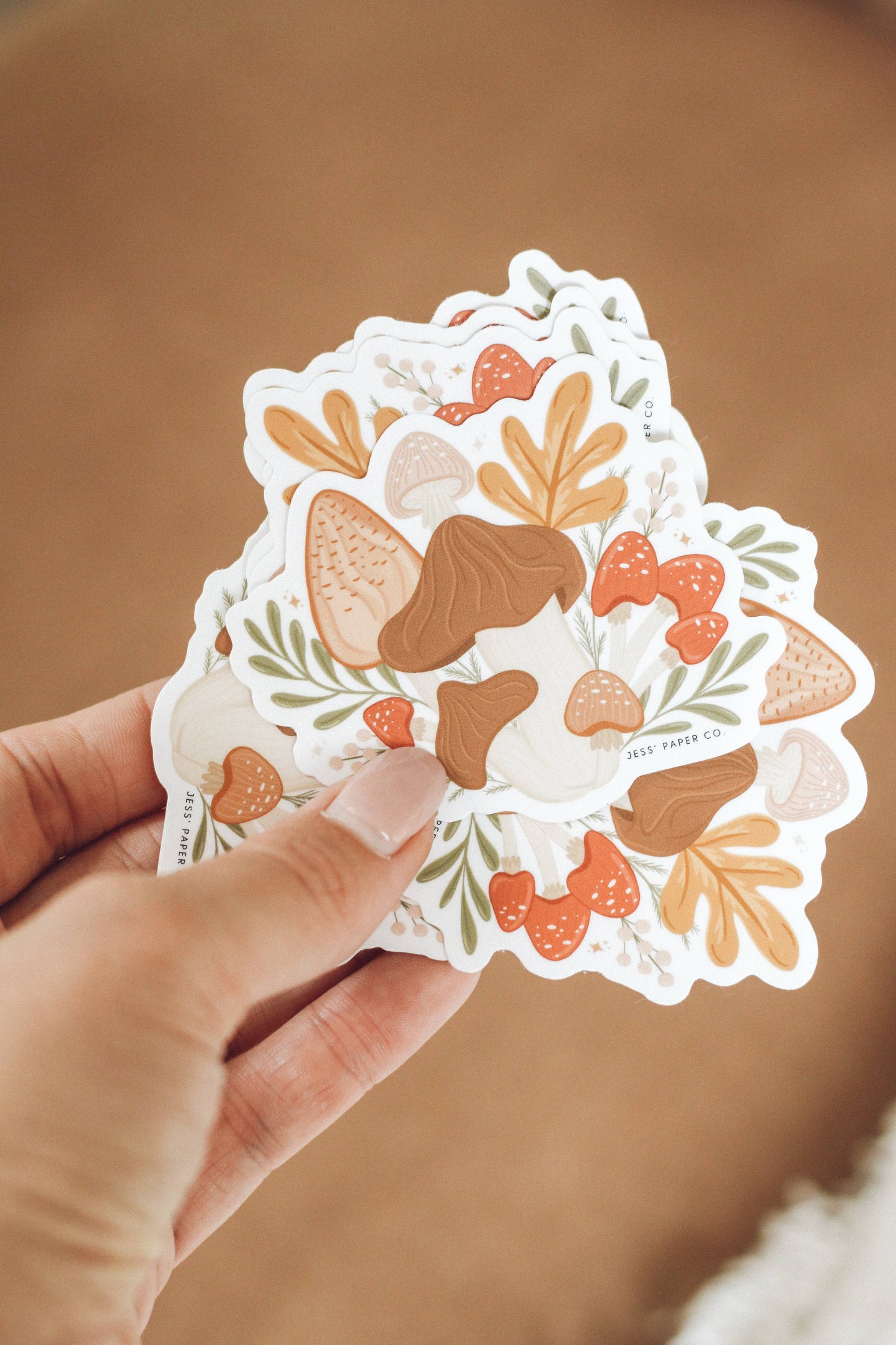 Wild Mushrooms Sticker