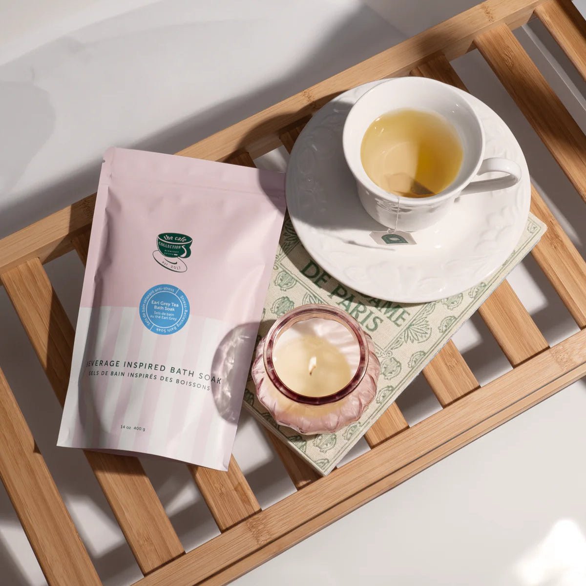 Earl Grey Tea Serene Bath Soak | all natural - Bath SoakMidnight PalomaABA054340Misiyo Candle Co