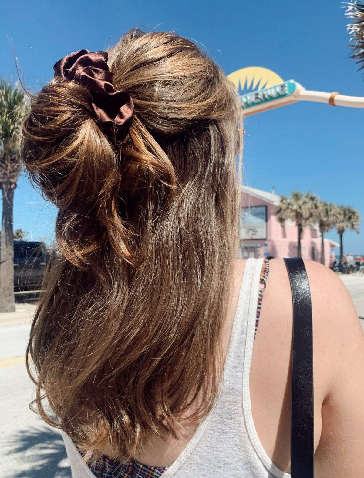 ESPRESSO | Mulberry Silk Scrunchie - Hair AccessoriesBeyond ScrunchiesMisiyo Candle Co