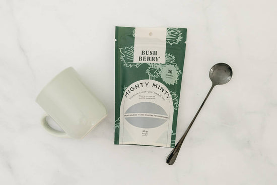 Organic Mighty Minty loose leaf tea