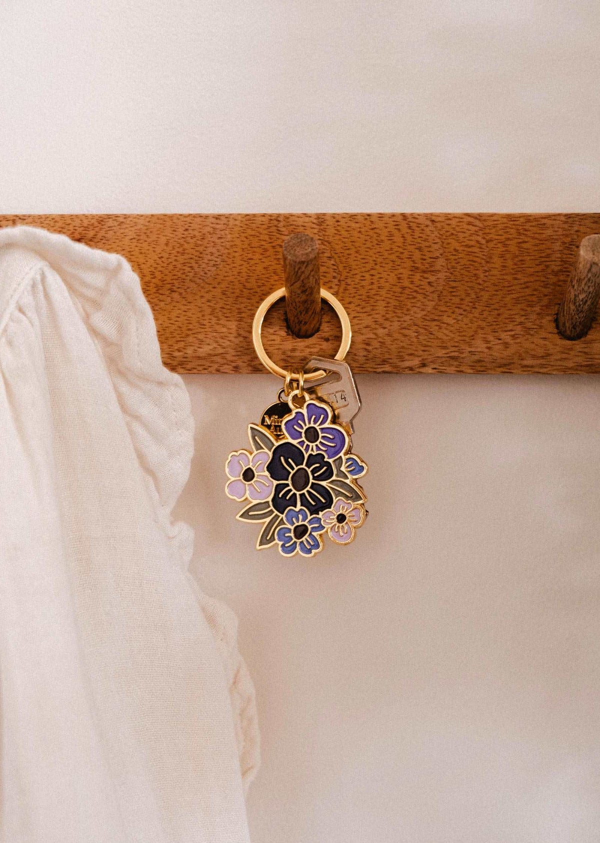Floral Bouquet Keychain - KeychainMimi & AugustFloral Bouquet KeychainMisiyo Candle Co