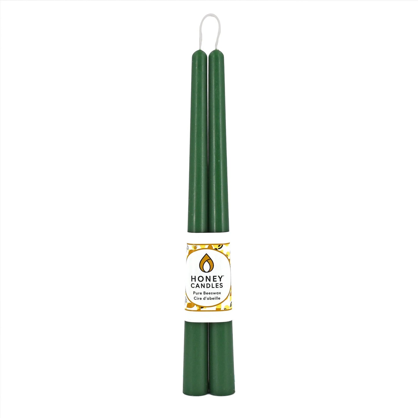 Forest Beeswax Taper Candle Pair - Taper CandlesHoney CandlesMisiyo Candle Co