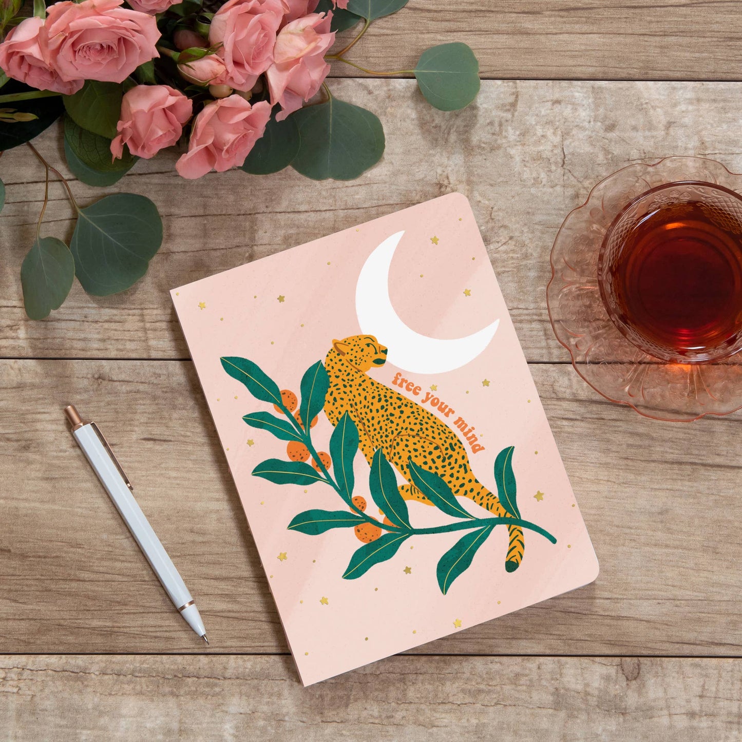 Free Your Mind Coptic-bound Journal - Notebooks & JournalsStudio Oh!CB041Misiyo Candle Co
