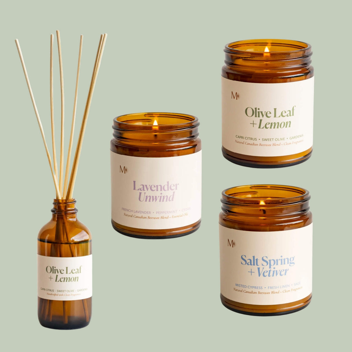 Fresh & Airy Home Fragrance Bundle - Home Fragrance BundlesMisiyo Candle CoBUNDLE-FRESH4Misiyo Candle Co