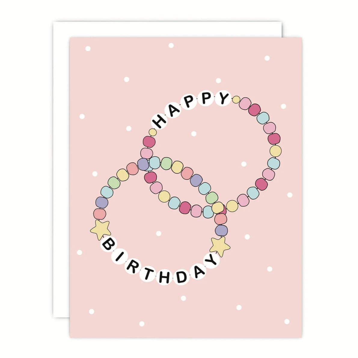 Friendship Bracelet Birthday | Blank Greeting Card - Greeting & Note CardsPrairie Paper CoGC-HB03Misiyo Candle Co