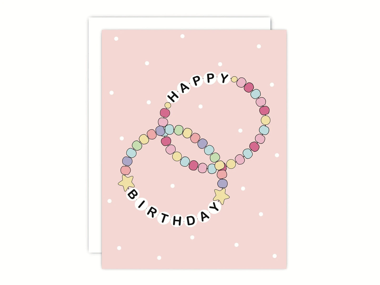 Friendship Bracelet Birthday Greeting Card