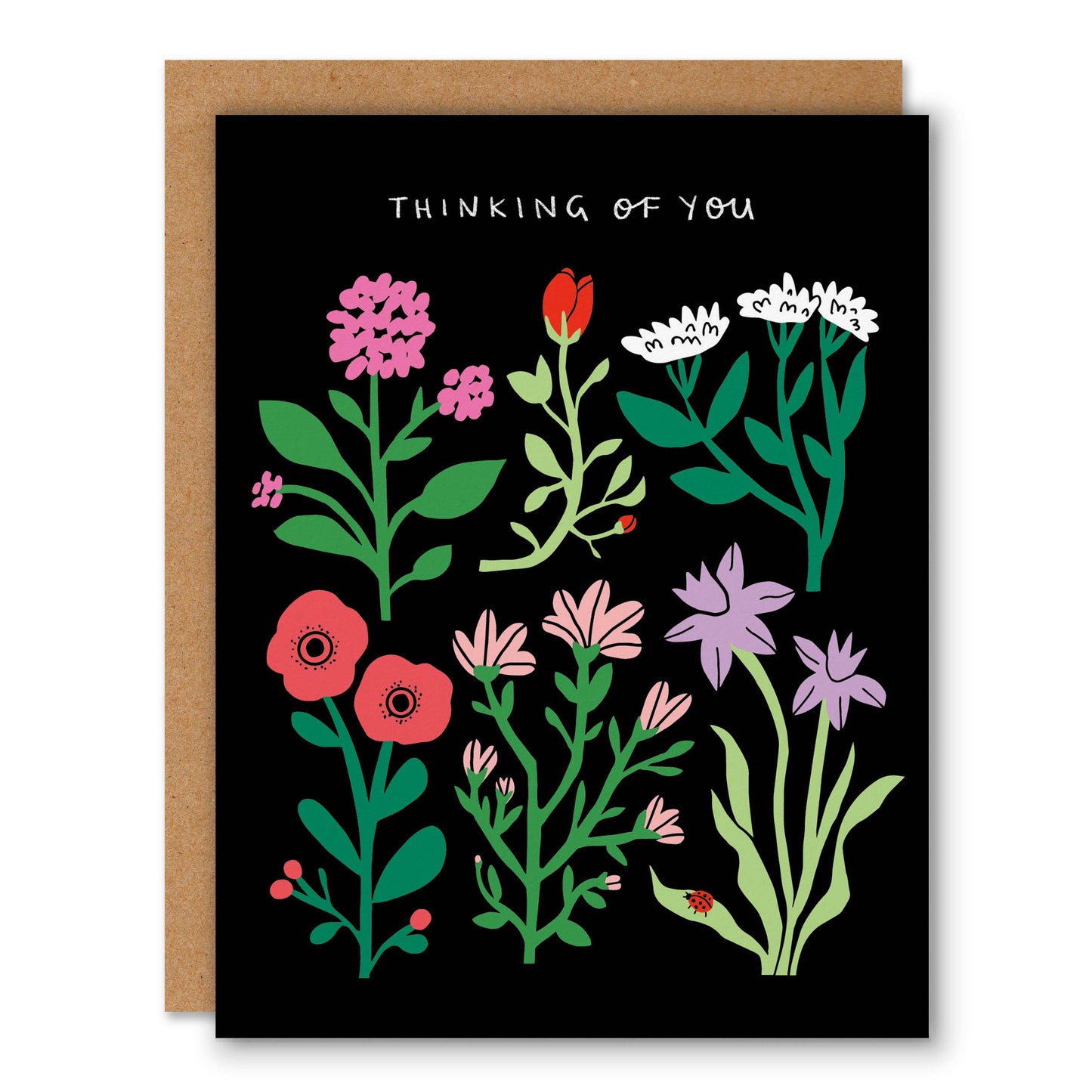 Garden Flowers (Sympathy) | Greeting Card - Greeting & Note CardsBadger & BurkeBB-0527Misiyo Candle Co