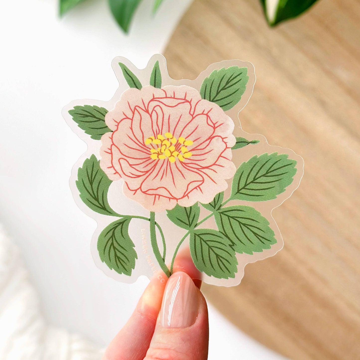 Garden Rose Sticker - StickersLinden Paper Co.STK09Misiyo Candle Co