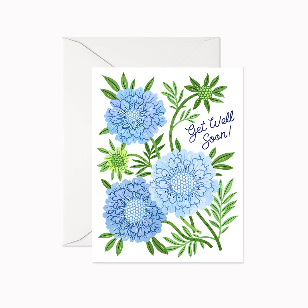 Get Well Soon | Greeting Card - Greeting & Note CardsLinden Paper Co.SY007Misiyo Candle Co