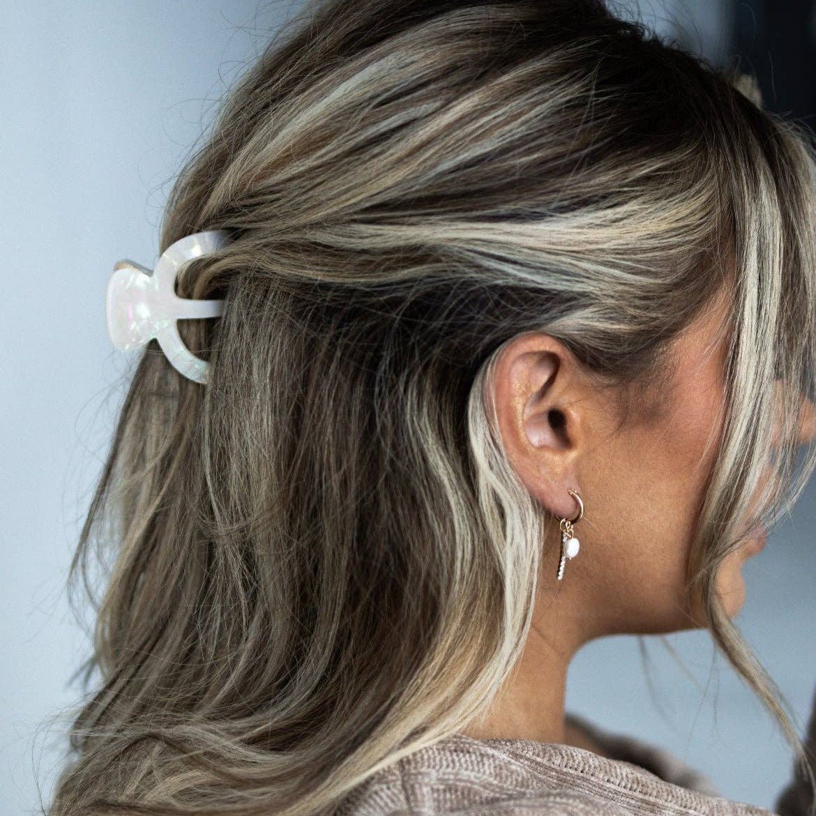 Gold Detail Hair Claw Clip - Hair AccessoriesMisiyo Slow LivingQZ6024JL-BrownMisiyo Candle Co