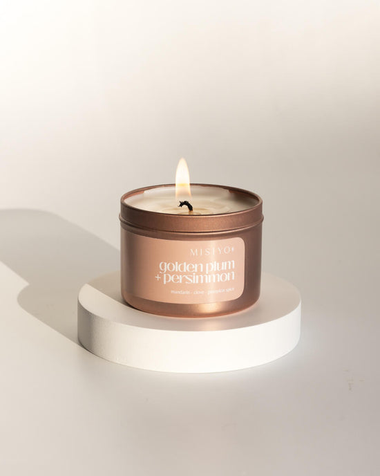 Golden Plum + Persimmon Candle