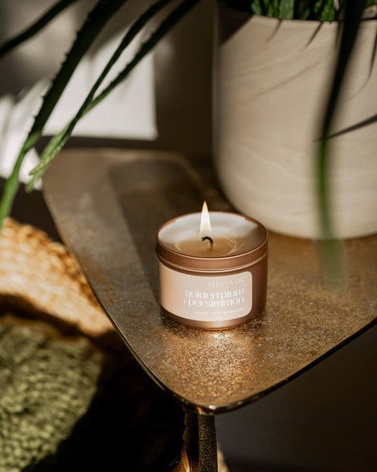 Golden Plum + Persimmon Candle