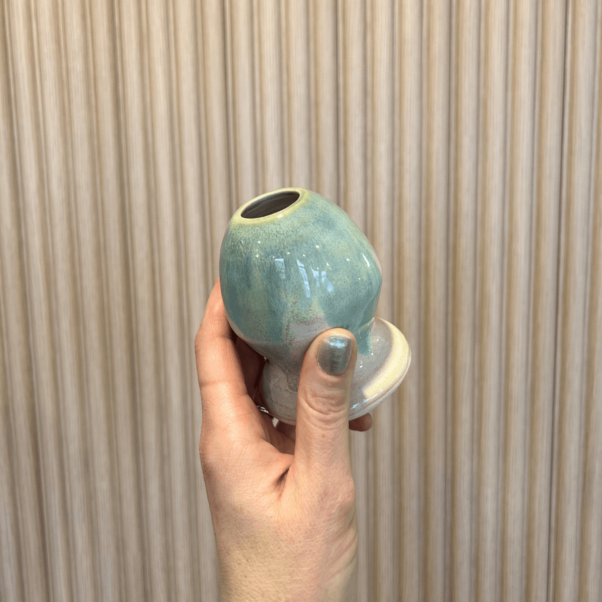Green Matcha Whisk Stand | handcrafted ceramics - PotteryPebble CeramicsMisiyo Candle Co