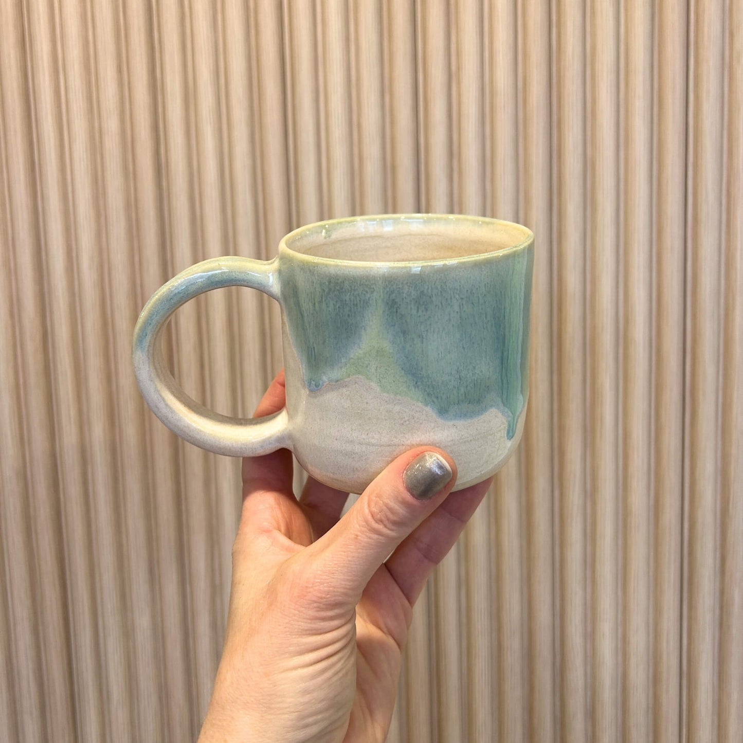 Green Mug | handcrafted ceramics - PotteryPebble CeramicsPC-MUG-GRMisiyo Candle Co