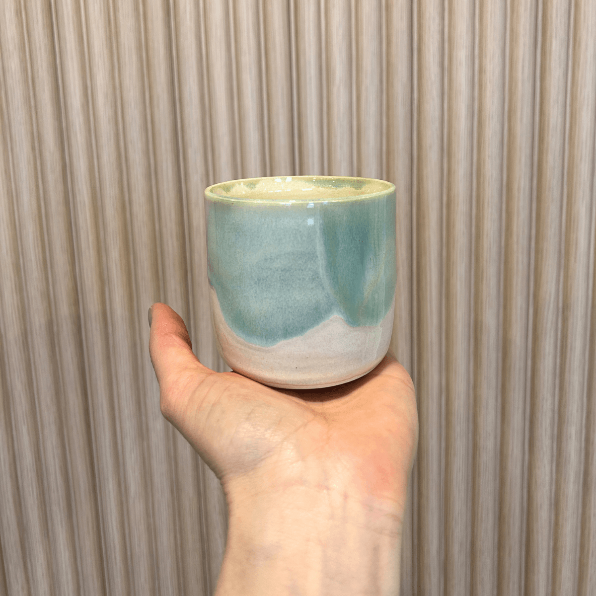 Green Tumbler Mug | handcrafted ceramics - PotteryPebble CeramicsPC-TUMB-GRMisiyo Candle Co