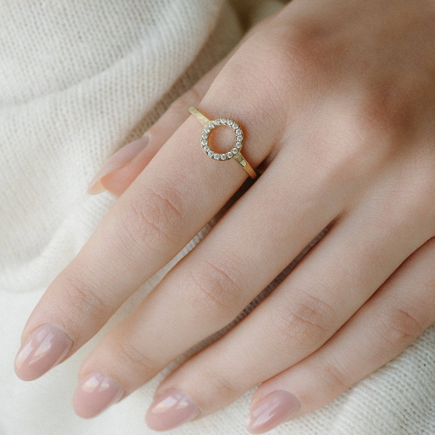 Halo Ring - RingsPETITE GOLDMisiyo Candle Co