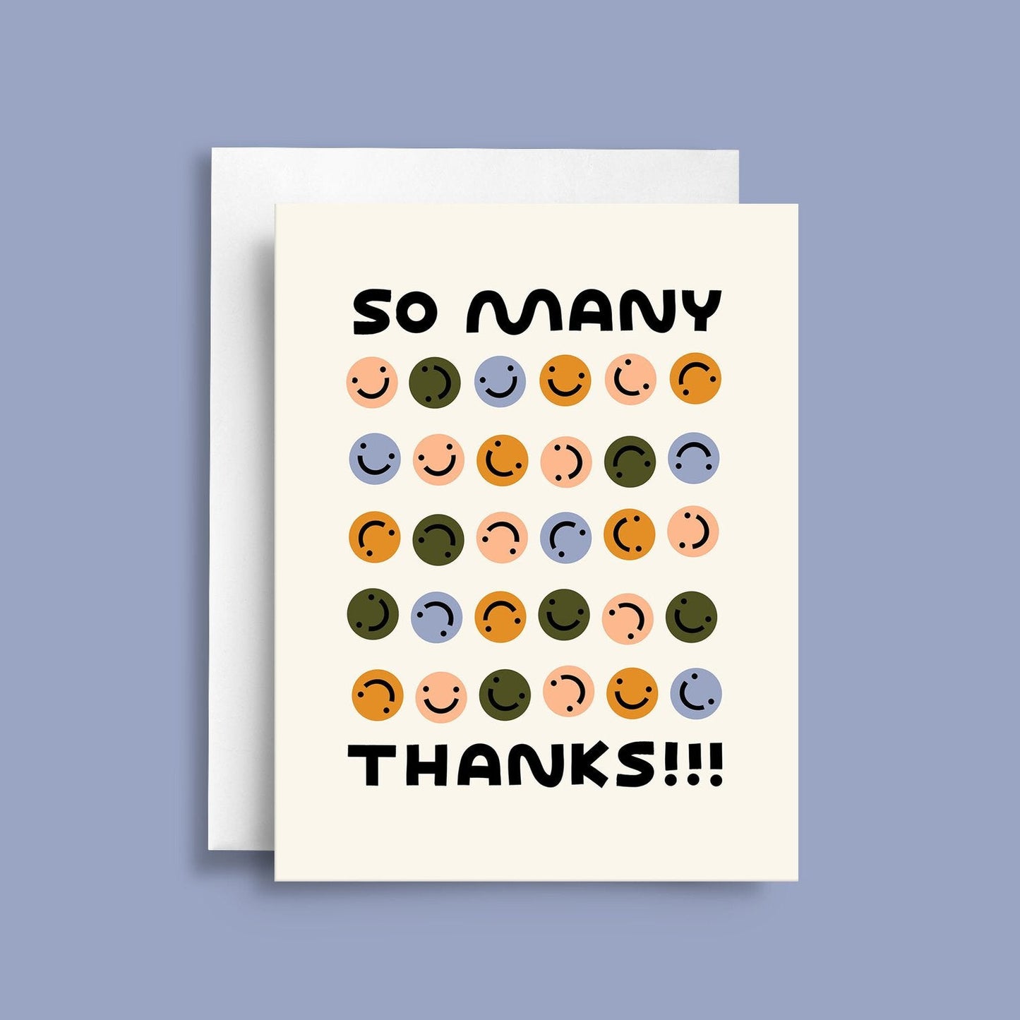 Happy Smiles | Thank You Greeting Card - Greeting & Note CardsNatasia MakesTHK002Misiyo Candle Co