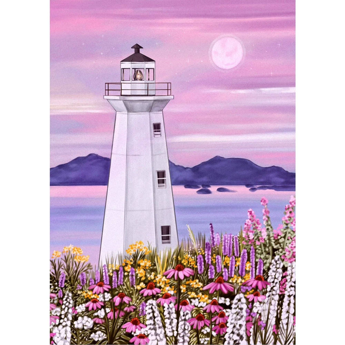 Harbour Lighthouse | 1000-Piece Puzzle | Designed in Canada - PuzzlesVillager PuzzlesVPHARB01Misiyo Candle Co