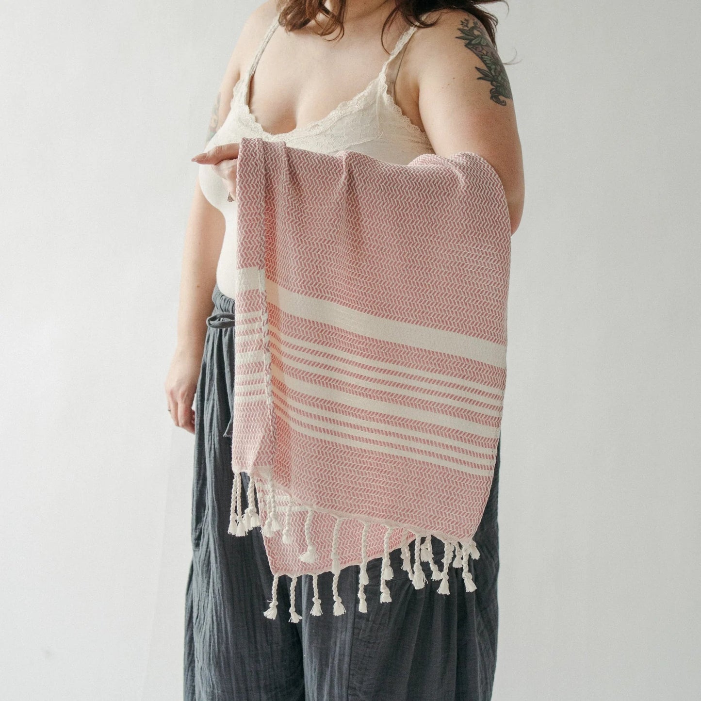 Hasir Turkish Cotton Hand Towel | assorted colours - TowelsPokolokoMisiyo Candle Co