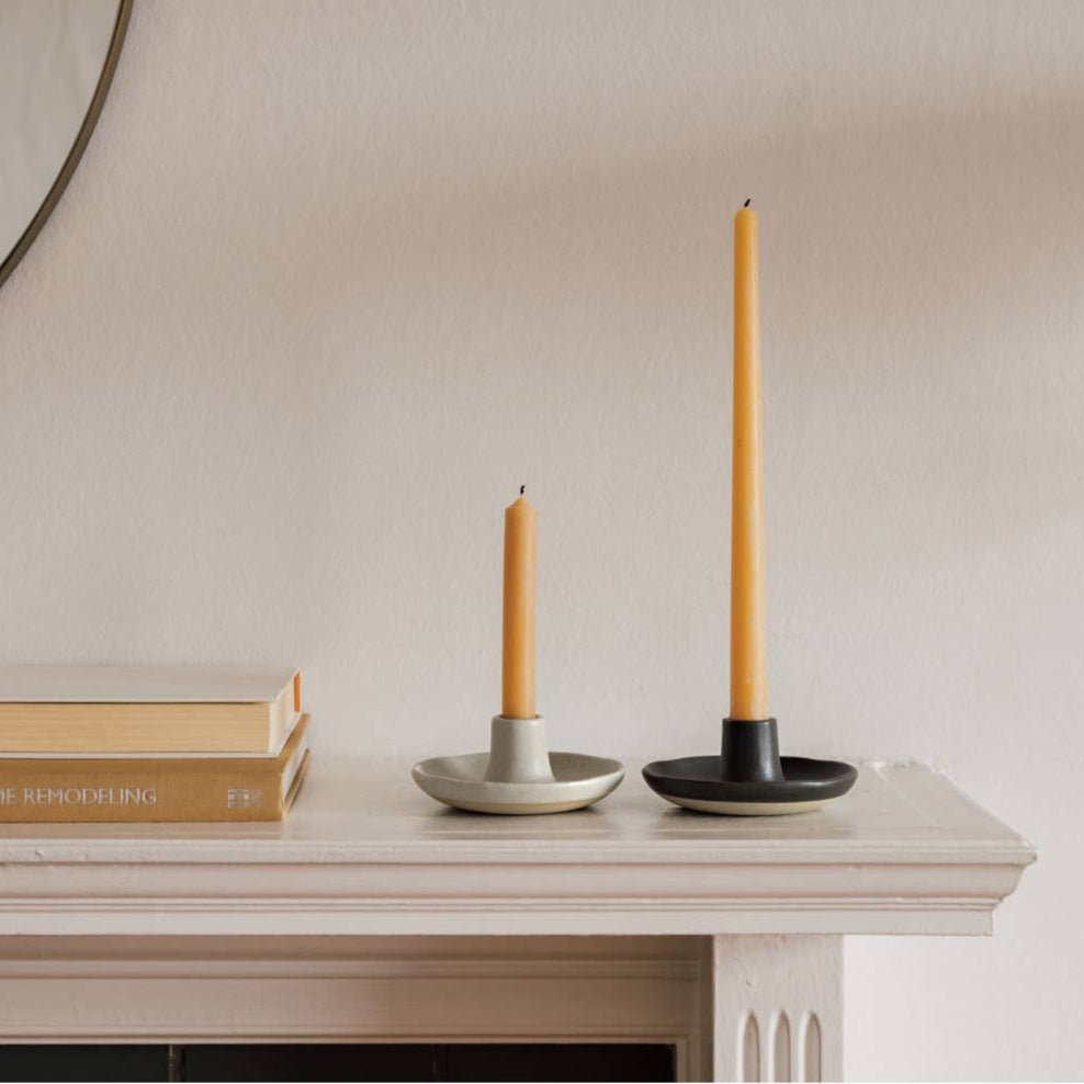Heirloom Lumina Stoneware Candle Holder - Candle HoldersDanicaHCH3942D-1Misiyo Candle Co