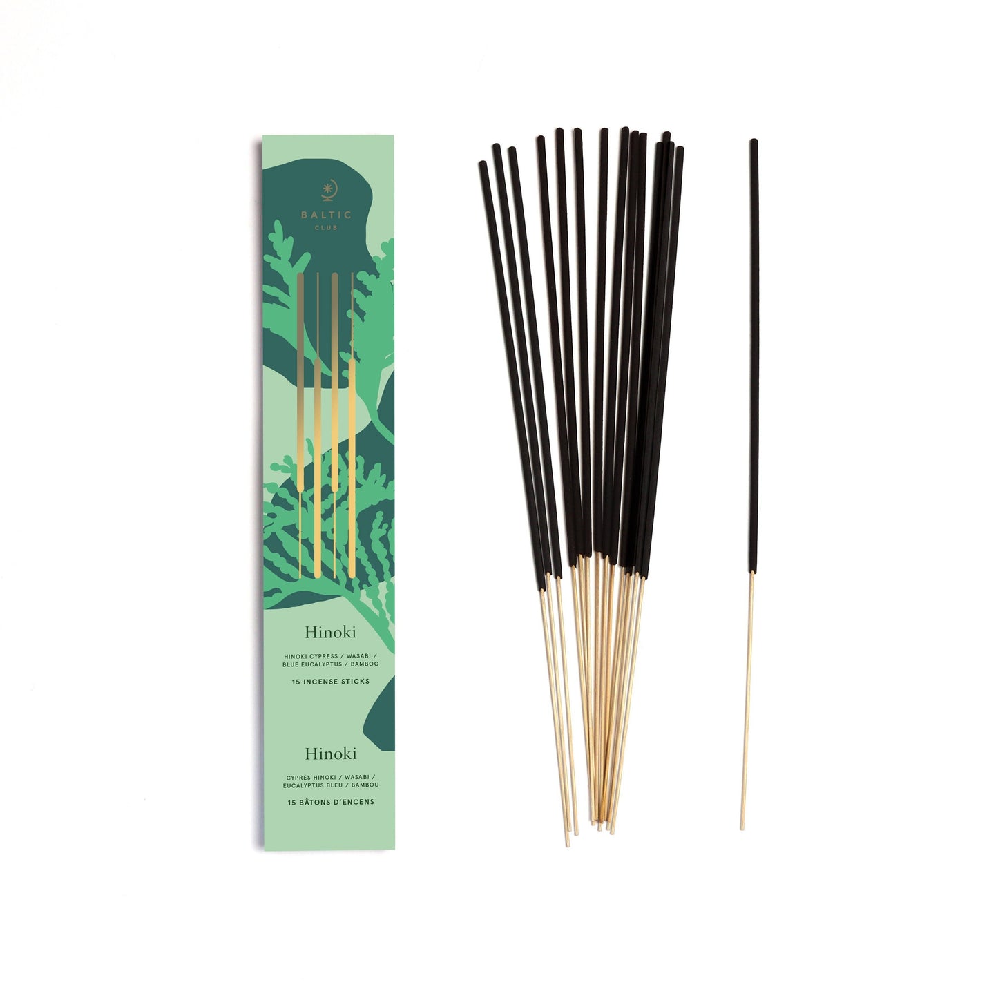 Hinoki Incense Sticks - Incense SticksBaltic ClubB122EMisiyo Candle Co