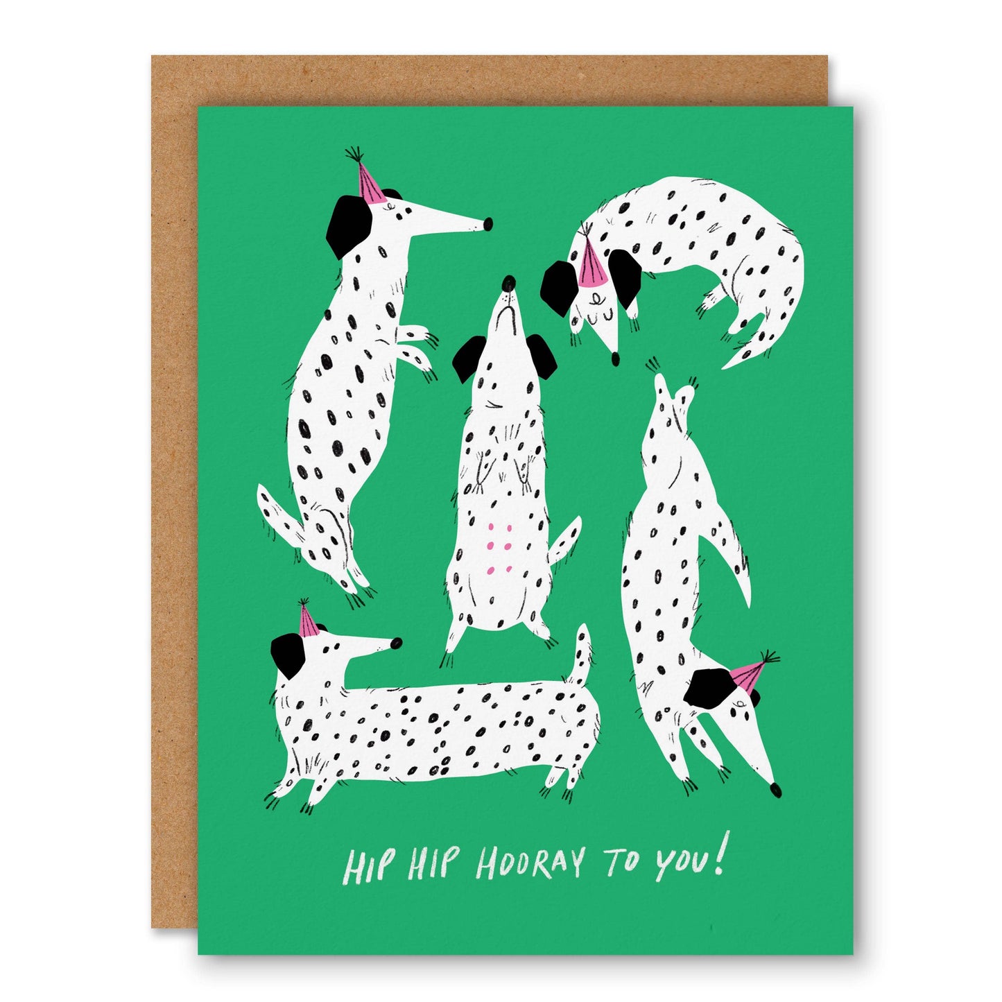 Hip Hip Hooray Birthday | Greeting Card - Greeting & Note CardsBadger & BurkeBB-0189Misiyo Candle Co