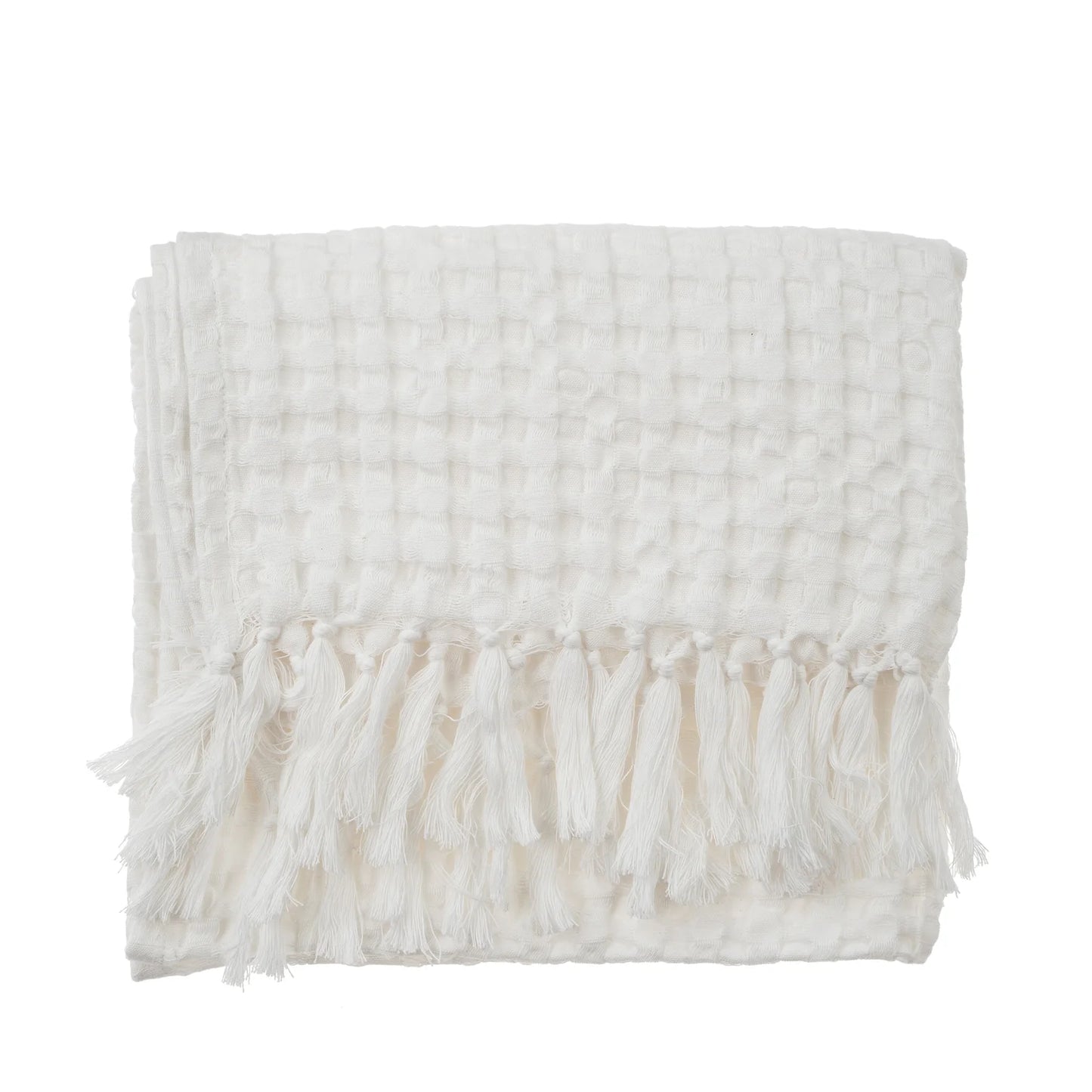 White Honeycomb Hand Towel 4pk