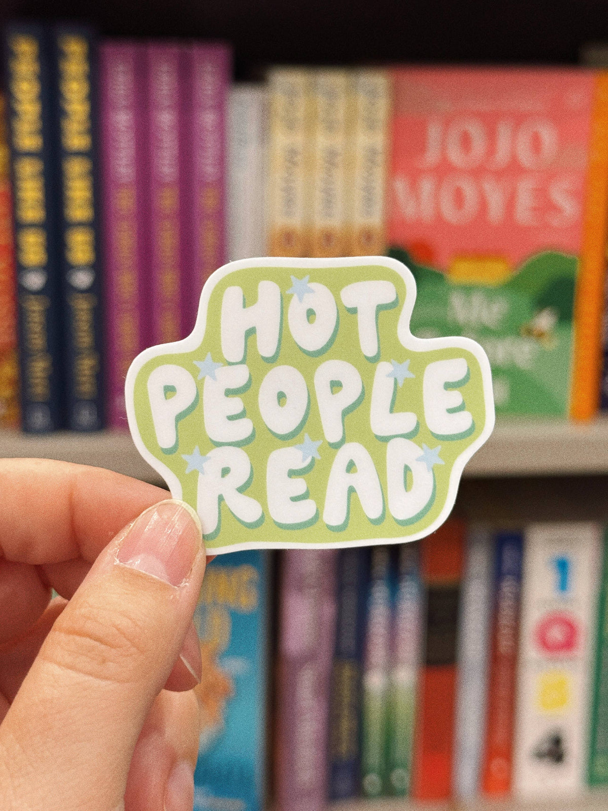 Hot People Read | Bookish Sticker - StickersSimple WhimsyVS-217Misiyo Candle Co