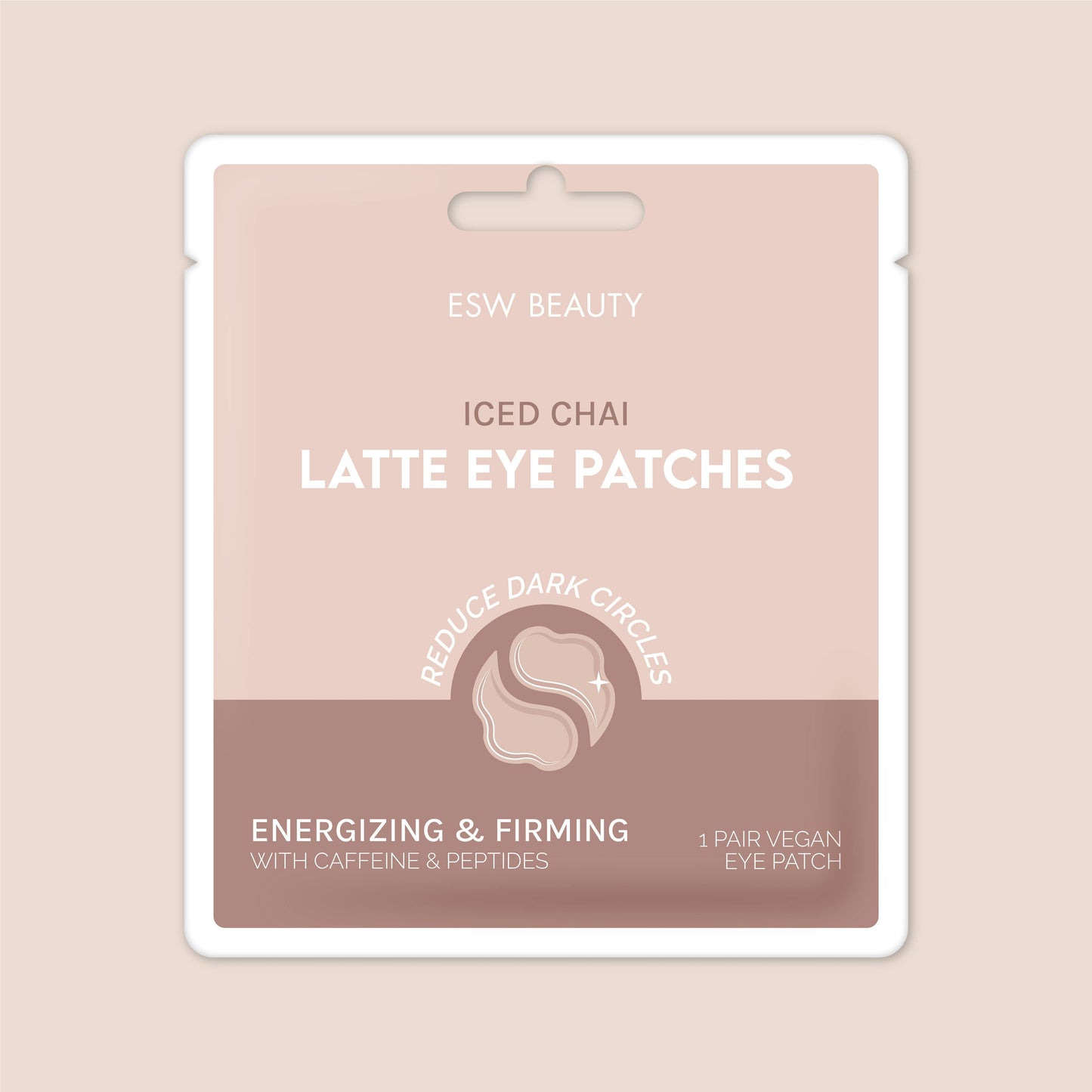 Iced Chai Latte Energizing & Firming Eye Patches - SkincareESW BeautyE0292Misiyo Candle Co