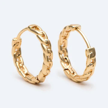 Riley Hoop Earrings - Gold