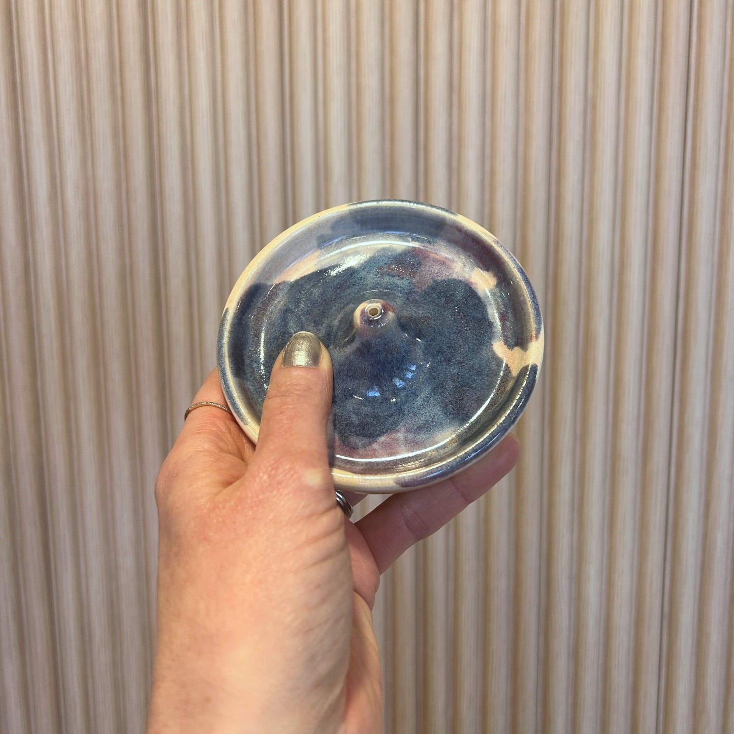 Incense Holder | handcrafted ceramics - PotteryPebble CeramicsPC-INC-BLMisiyo Candle Co