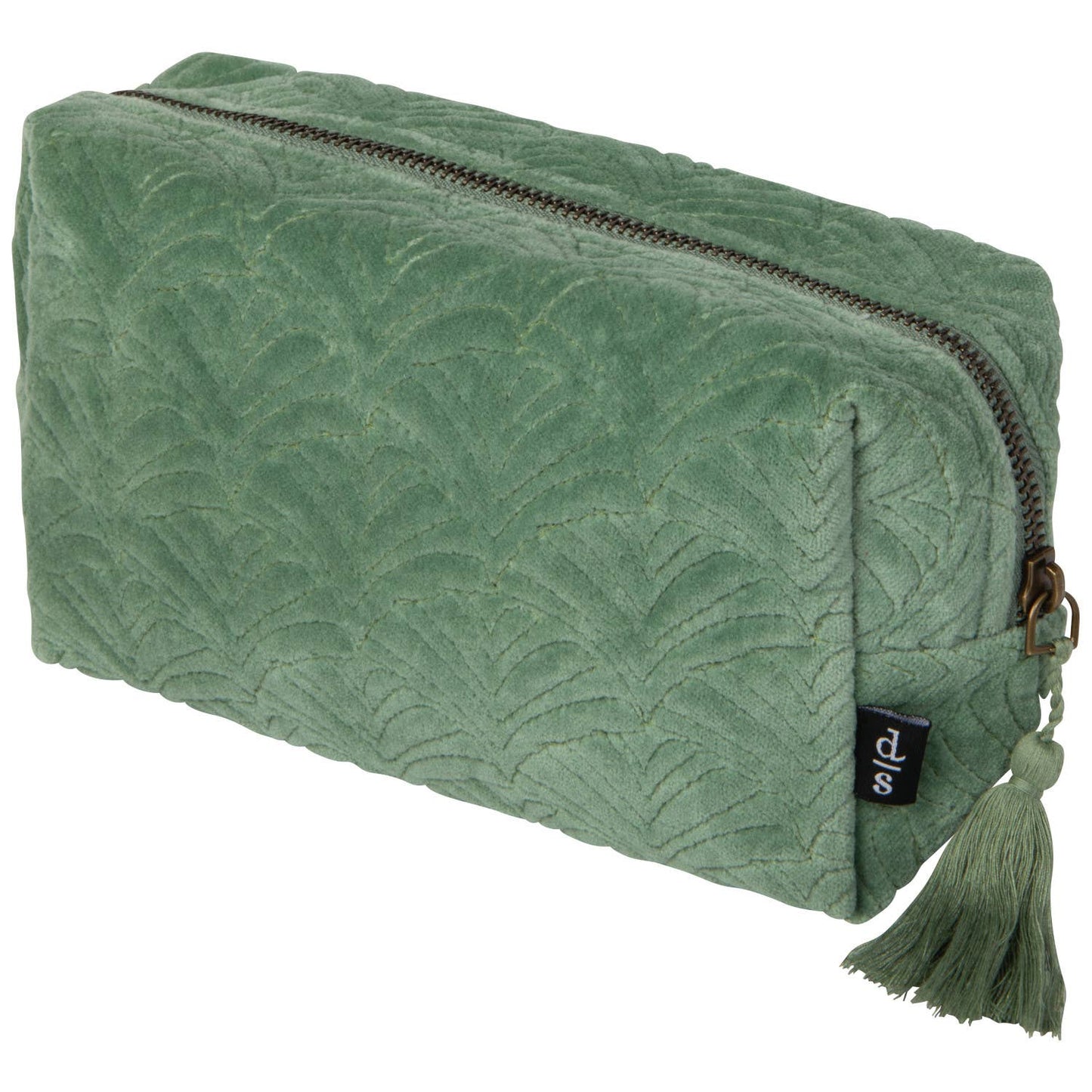 Jade Quilted Cosmetic Bag - Cosmetic BagDanicaDTV3751DMisiyo Candle Co