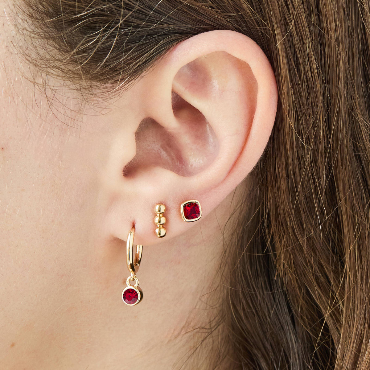 January Birthstone Mix & Match Earring Set - EarringsFoxy OriginalsBS201Misiyo Candle Co