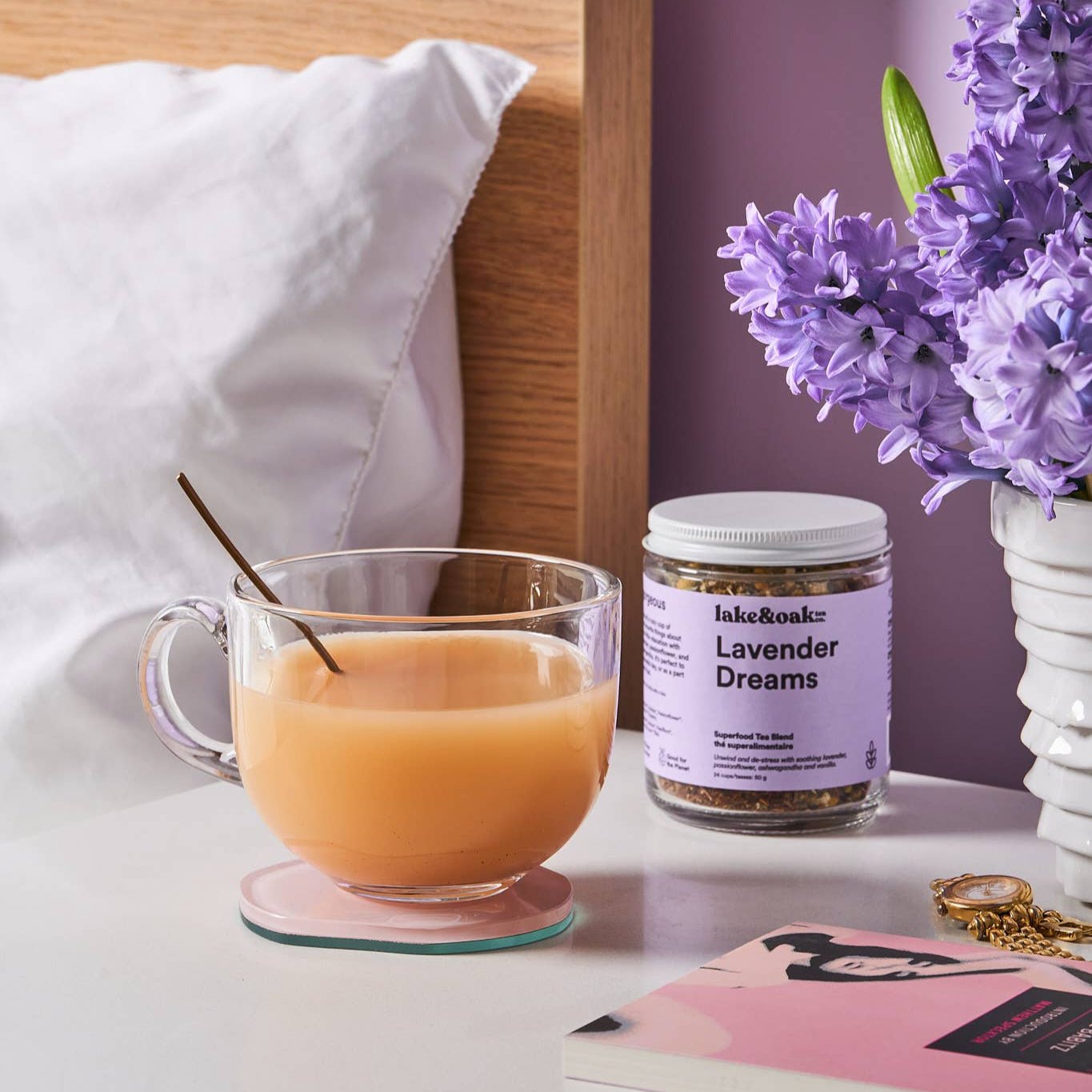 Lavender Dreams Tea | organic - Tea & LattesLake & Oak Tea Co.Misiyo Candle Co