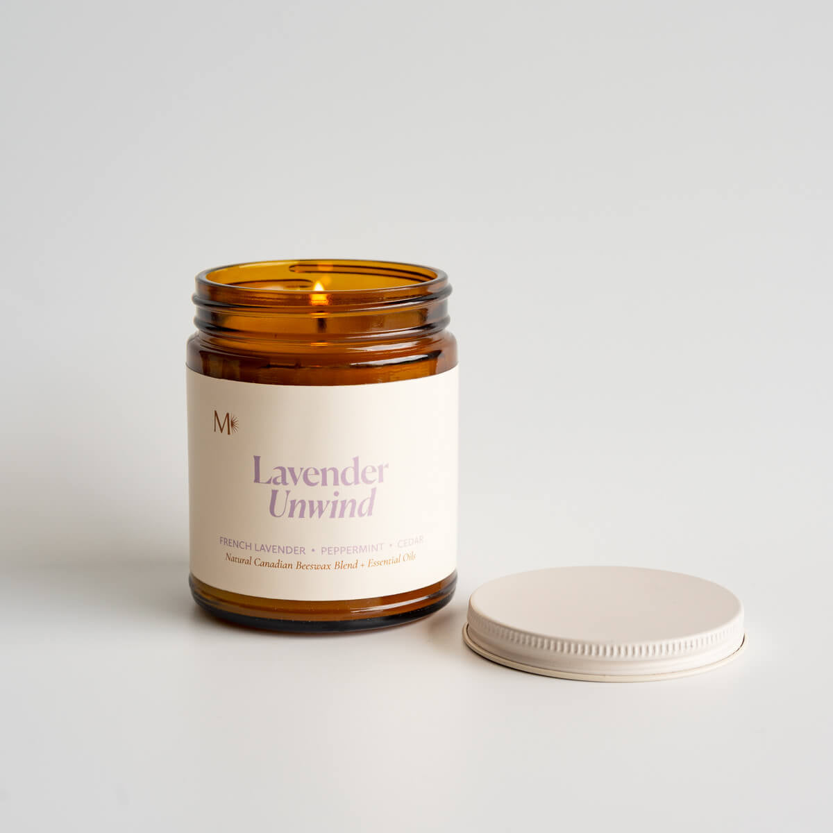 Lavender Unwind Candle - CandlesMisiyo Candle CoCDL-LUW9Misiyo Candle Co