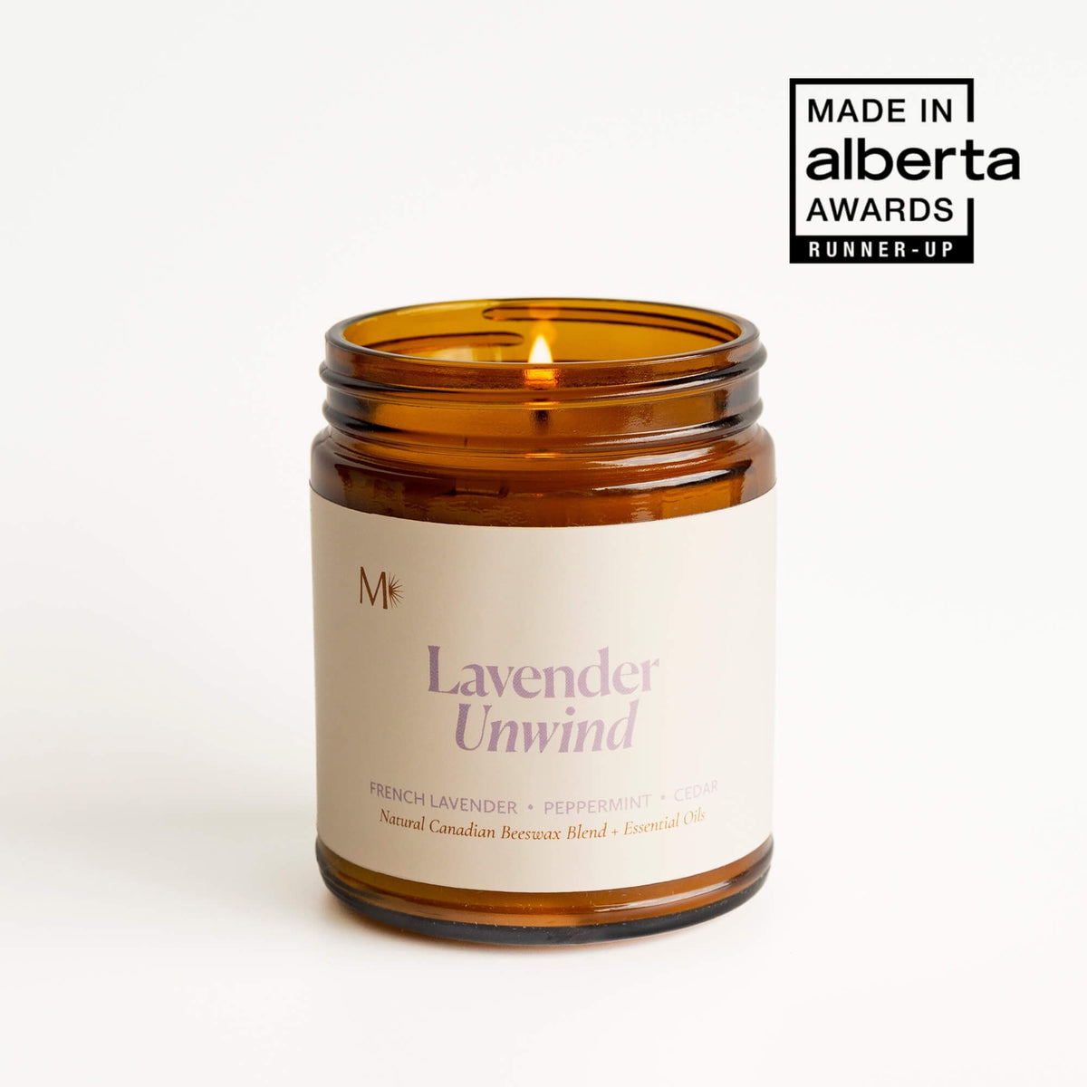 Lavender Unwind Candle - CandlesMisiyo Candle CoCDL-LUW9Misiyo Candle Co