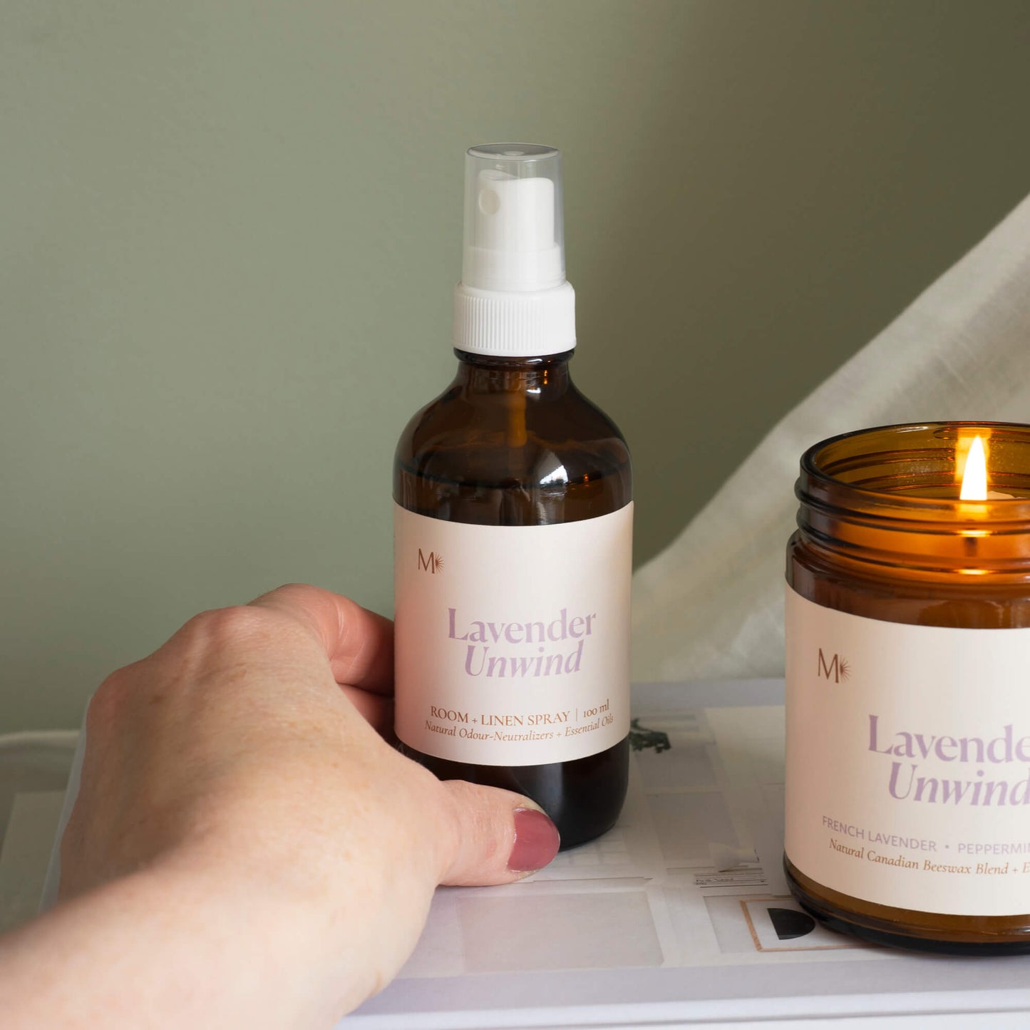 Lavender Unwind Room and Linen Spray - Room & Linen SprayMisiyo Candle CoRLS-LUWMisiyo Candle Co