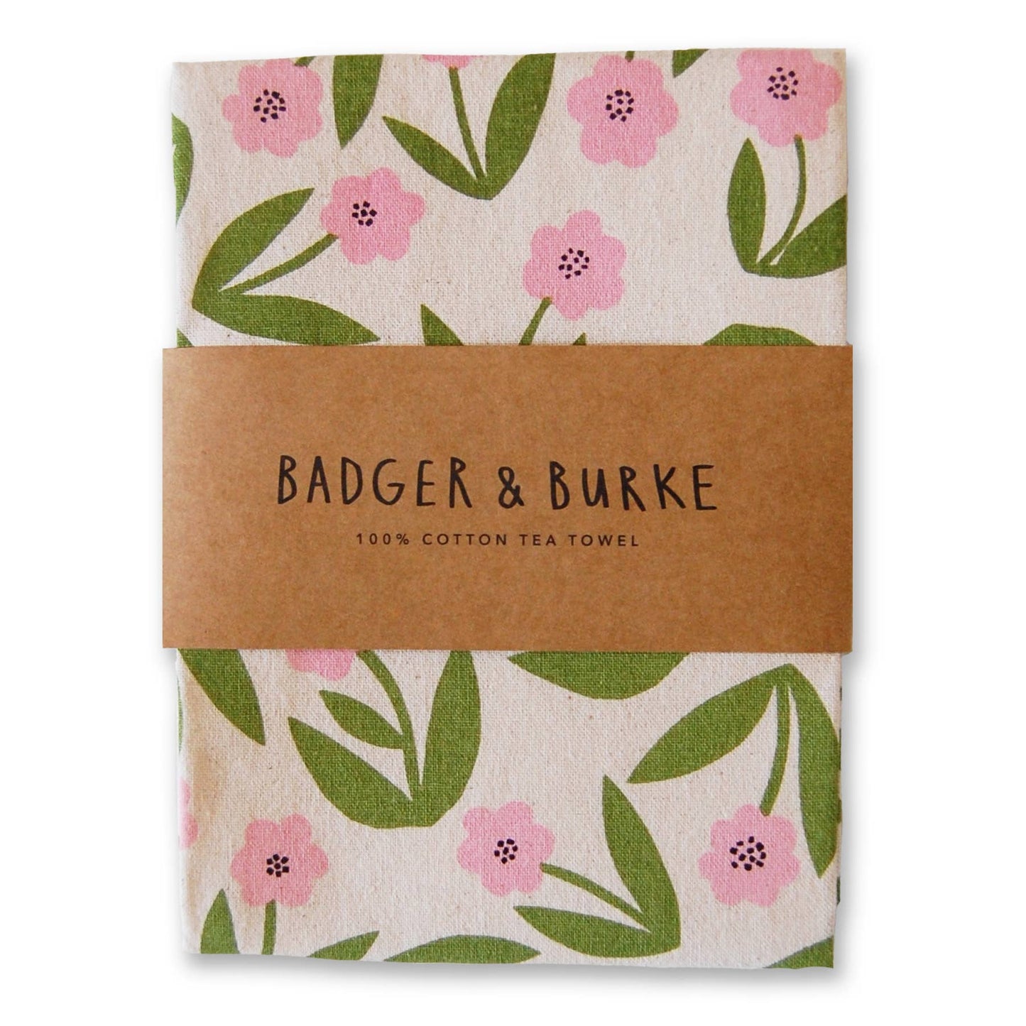 Little Flowers Tea Towel - Tea TowelsBadger & BurkeTEA17Misiyo Candle Co