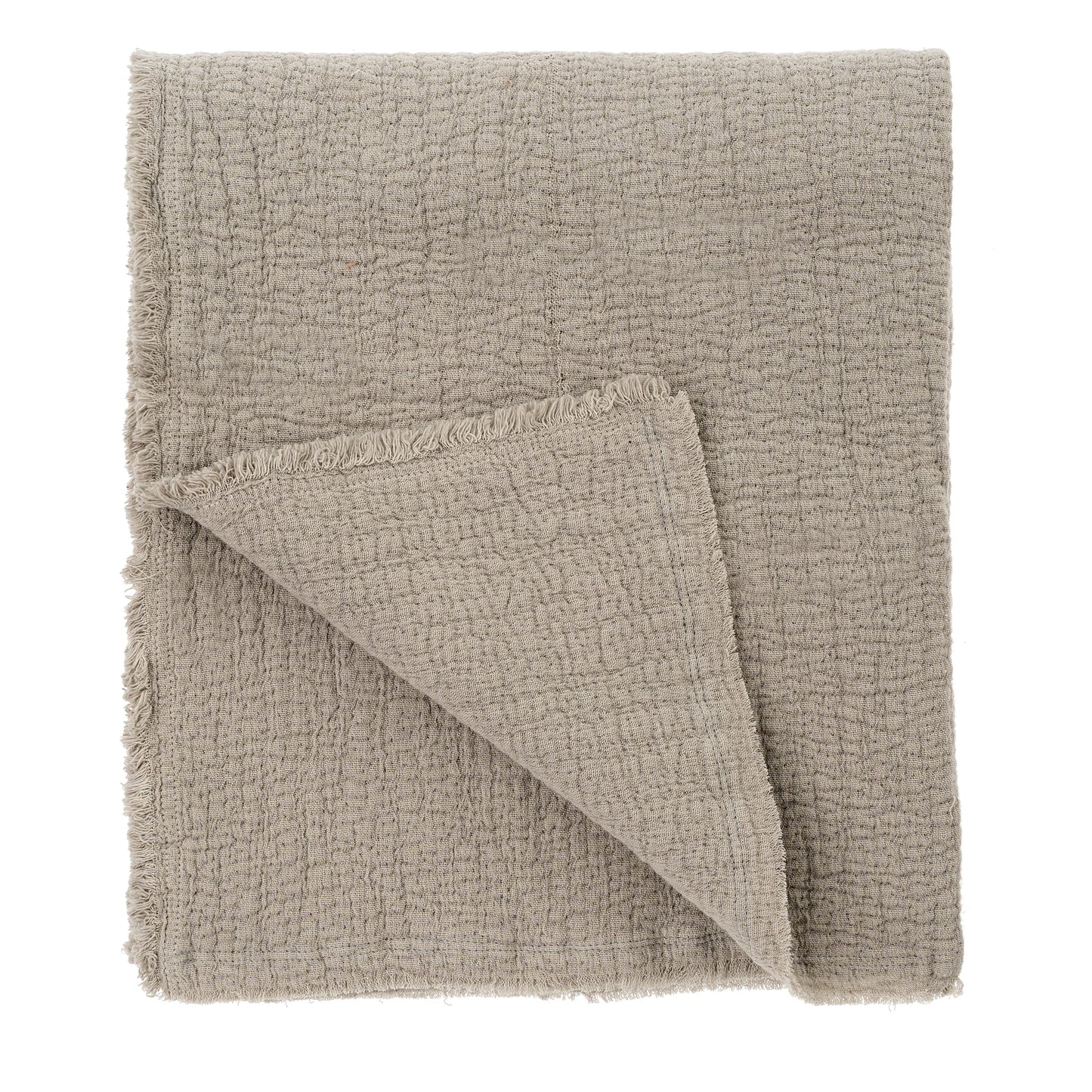Malabar Throw Blanket - Stone - Blankets & ThrowsIndabaMisiyo Candle Co