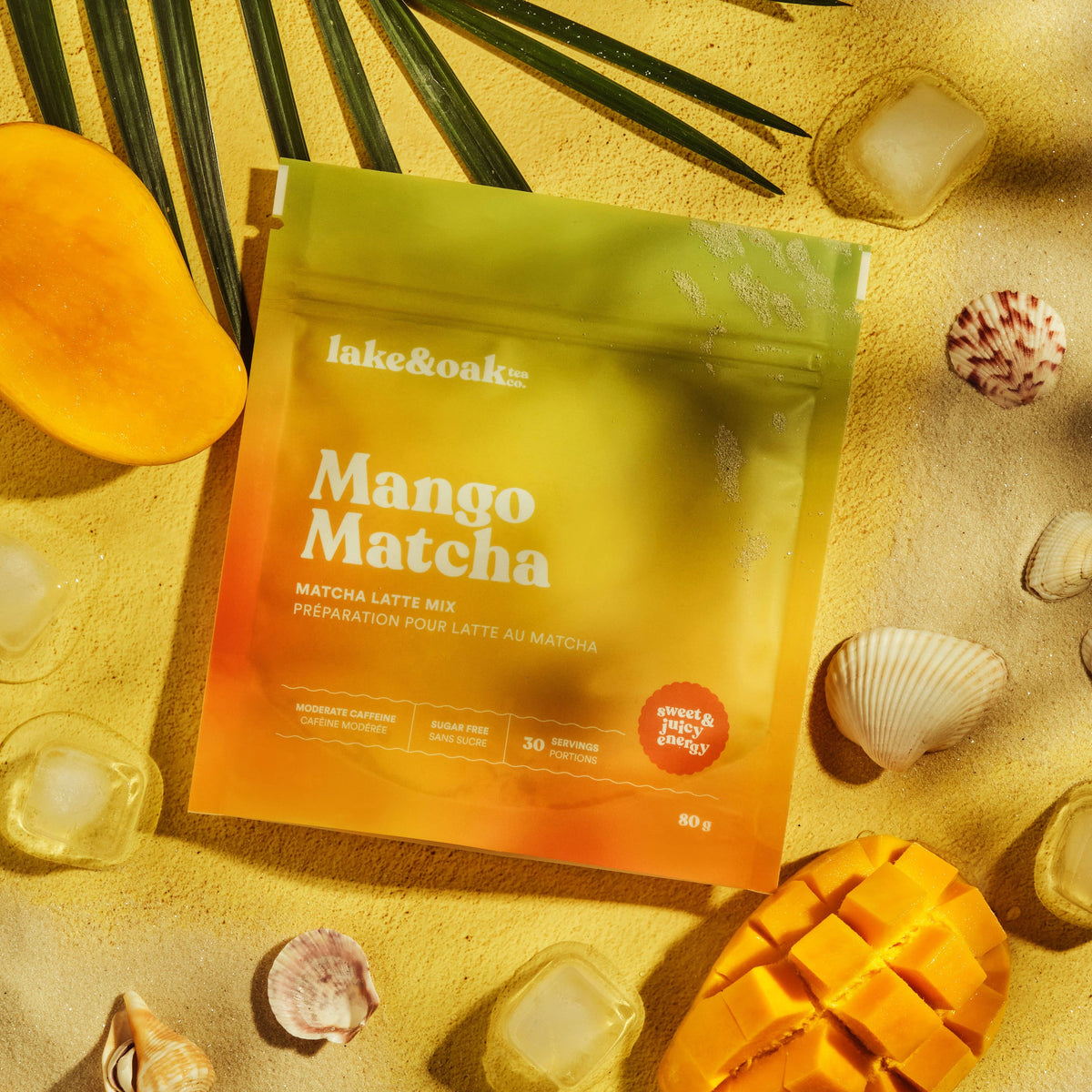 Mango Matcha Latte Mix - Tea & LattesLake & Oak Tea Co.Misiyo Candle Co