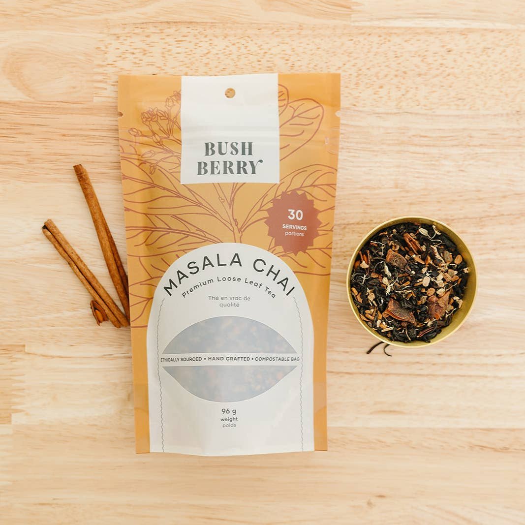 Masala Chai Tea | organic + loose leaf - TeaBush BerryT-MCH-WSSMisiyo Candle Co