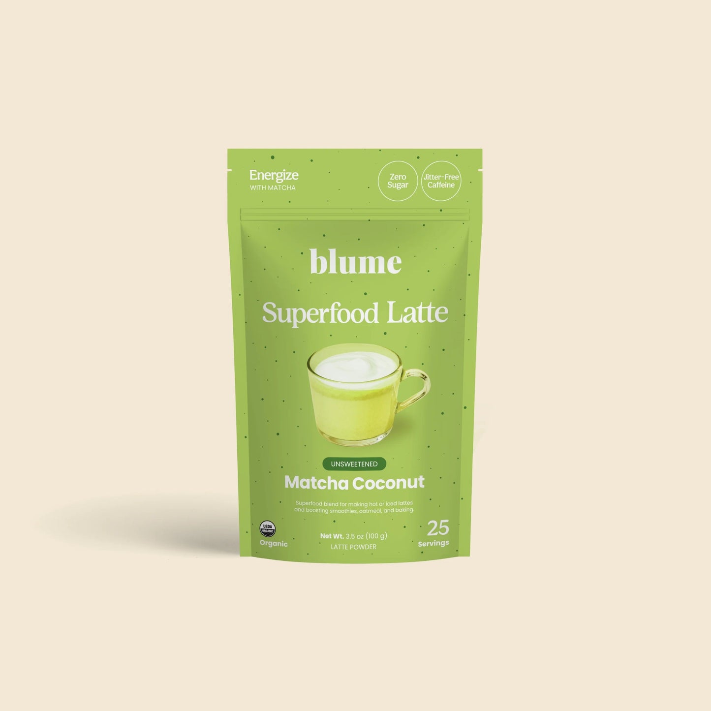 Matcha Coconut Latte Powder - Tea & LattesBlume5MACAMisiyo Candle Co