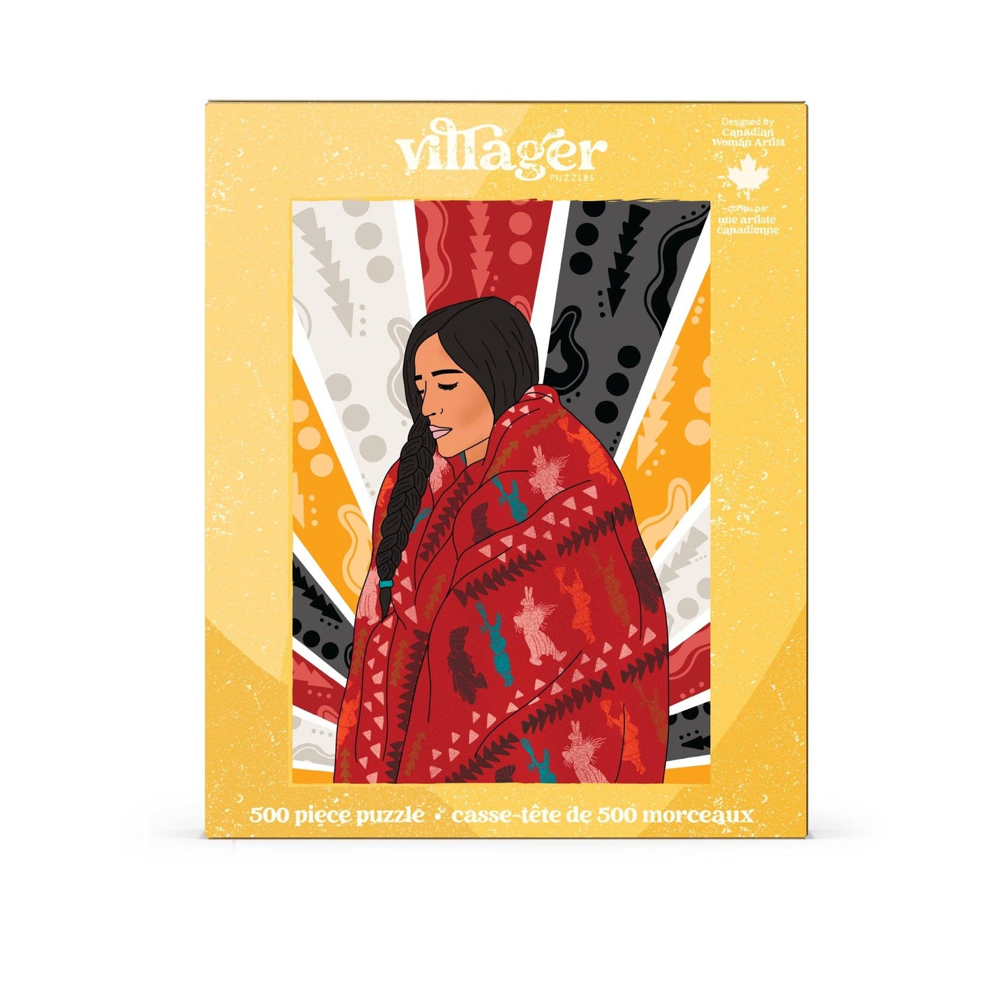 Matriarch Blanket | 500-Piece Puzzle | Designed in Canada - PuzzlesVillager PuzzlesVPMABL01Misiyo Candle Co