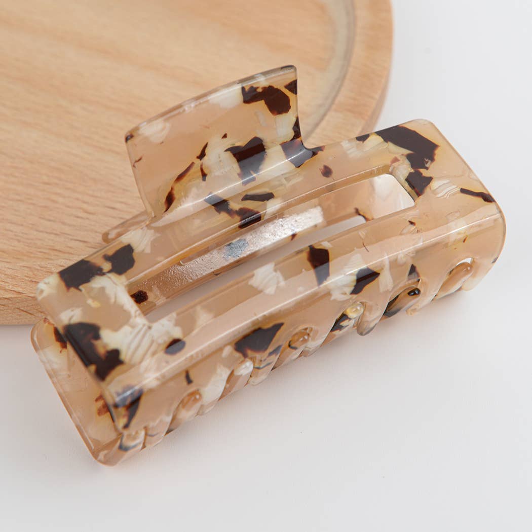 Medium French Marbled Hair Claw Clip - Hair AccessoriesMisiyo Slow LivingJJLSZ2XXTS-Rectangle10.5CMMisiyo Candle Co