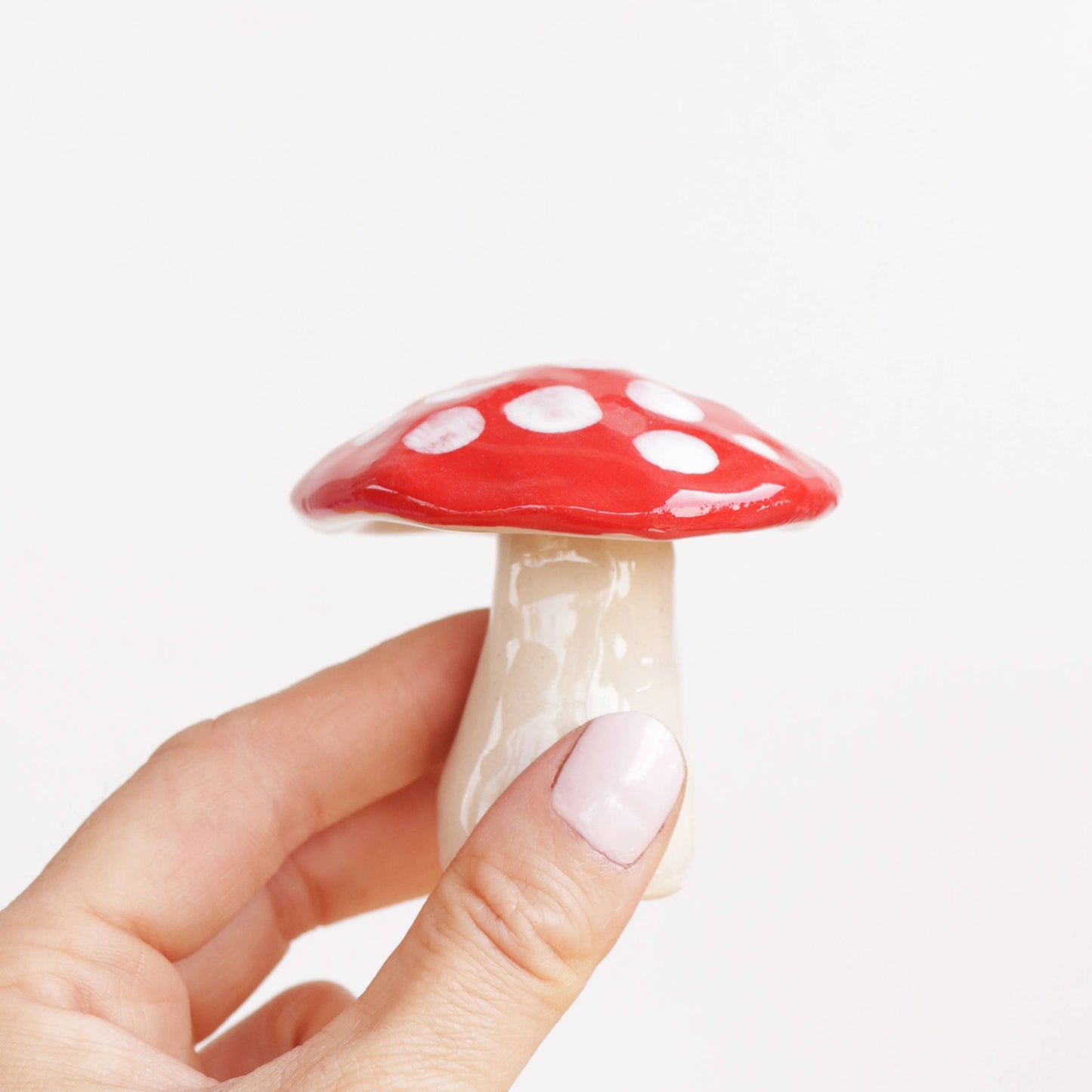 Mini Ceramic Mushroom Sculpture - Decorative AccentsNightshift CeramicsMisiyo Candle Co