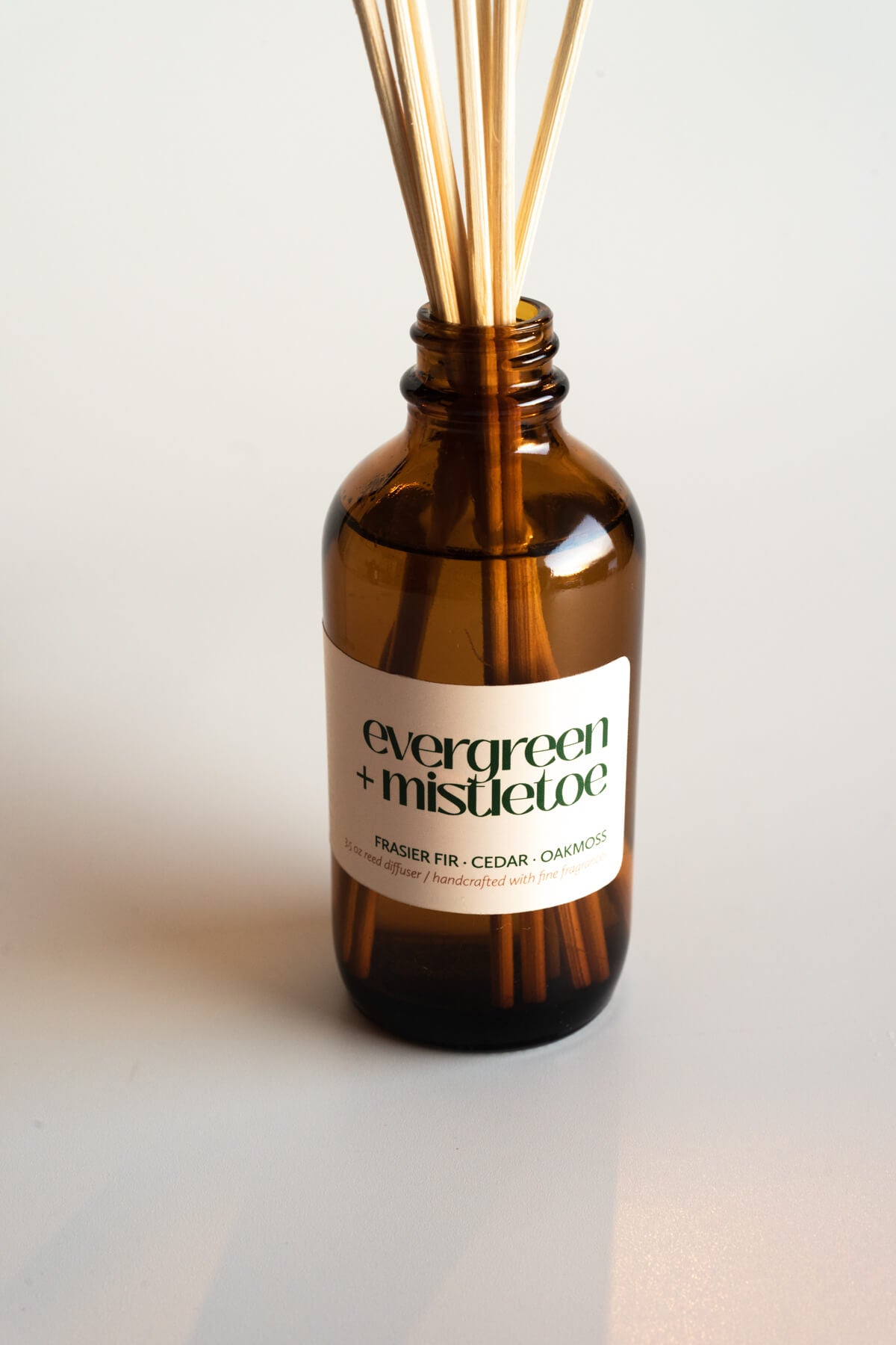 Evergreen + Mistletoe Reed Diffuser