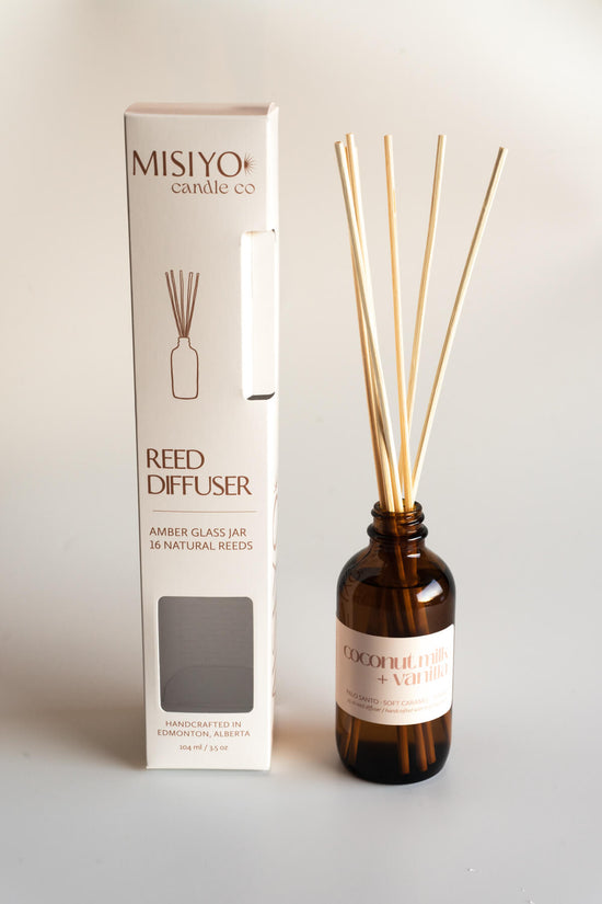 Coconut Milk + Vanilla Reed Diffuser