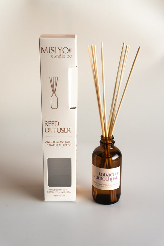 Tobacco + Amethyst Reed Diffuser