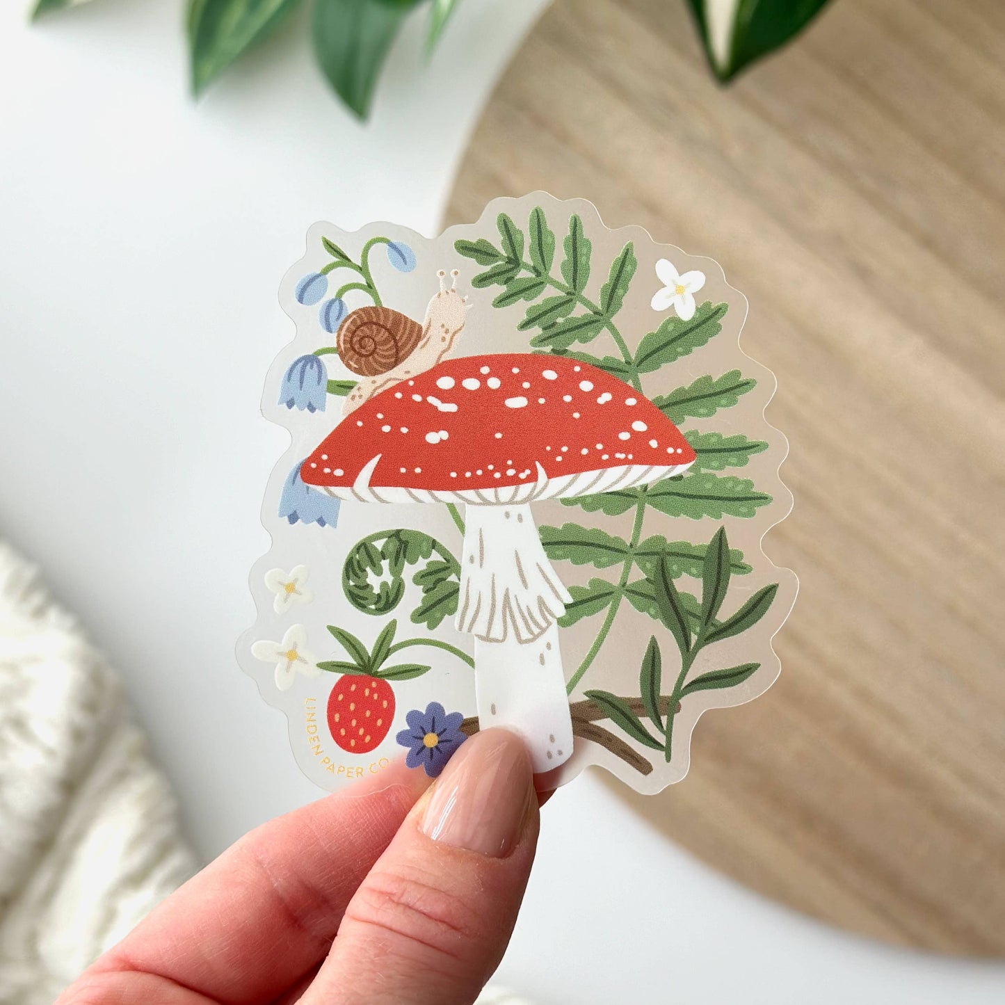 Mushroom Woods Sticker - StickersLinden Paper Co.STK11Misiyo Candle Co