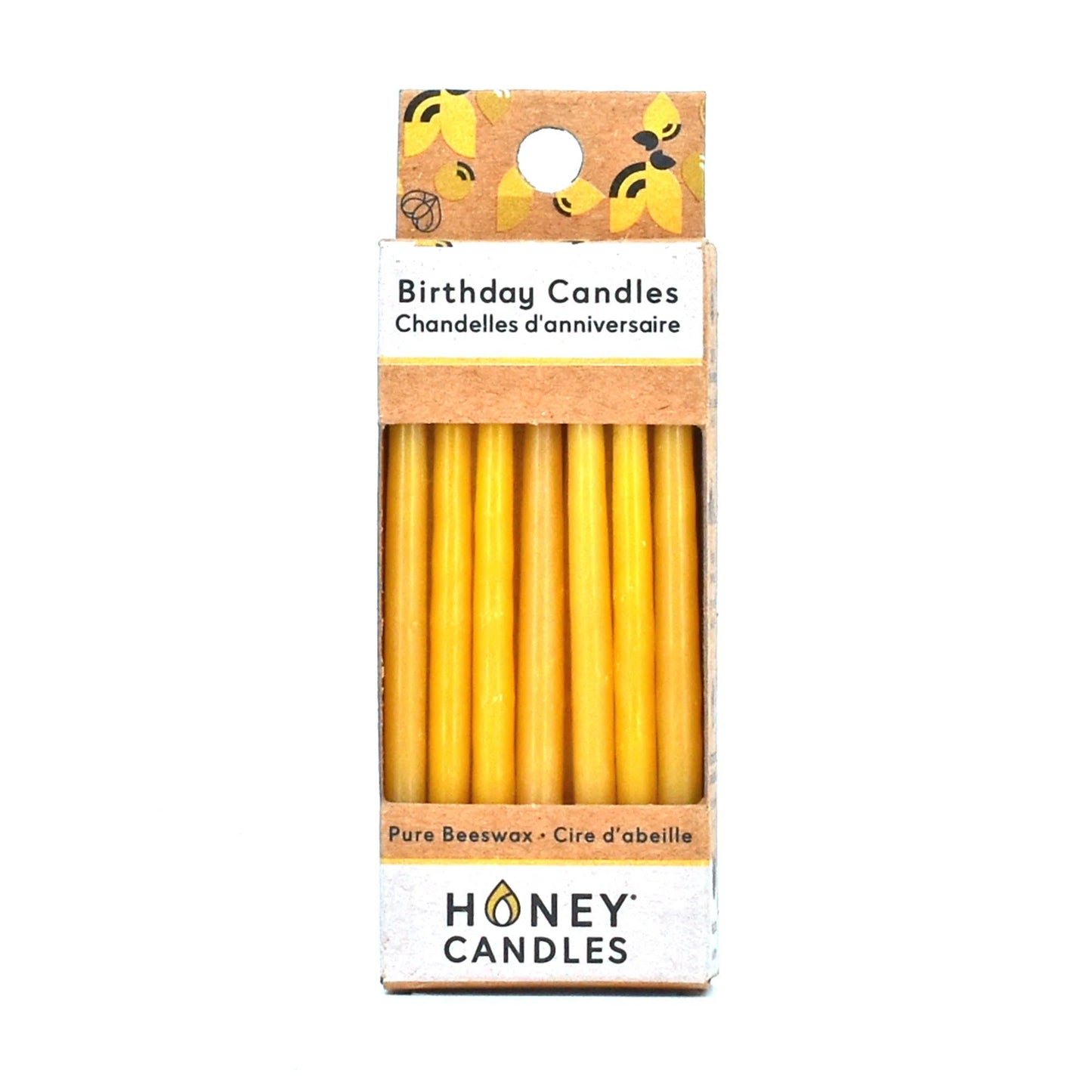 Natural Beeswax Birthday Candles - Birthday CandlesHoney CandlesMisiyo Candle Co
